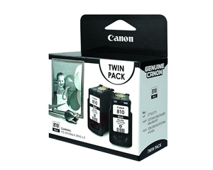 PG810 Twin Pack Black FINE cartridge (9 ml) X 2 pcs