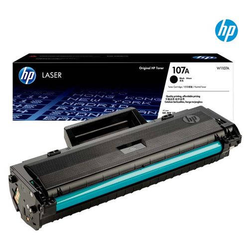 HP 107A / W1107A BLACK ORIGINAL LASER TONER CARTRIDGE