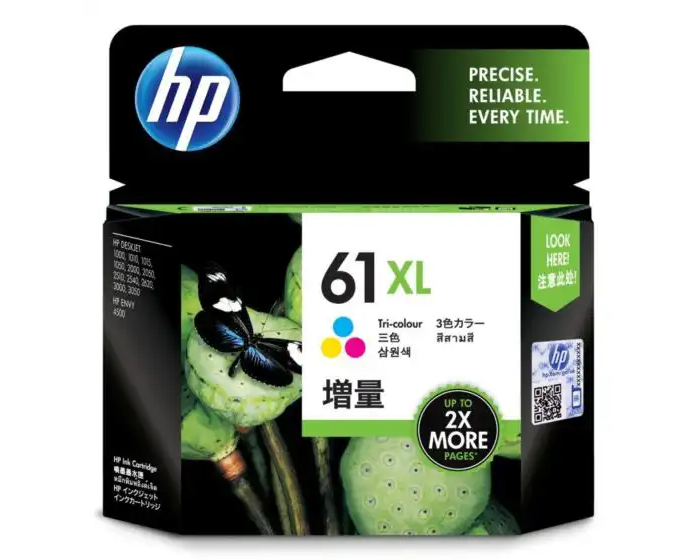 CH564WA HP 61XL Tri-color Ink Cartridge