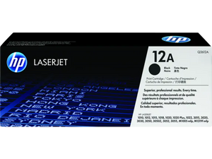 Q2612A HP LaserJet 12A Black Print Crtg HP LJ 1010 Series 3015/20/30 AIO