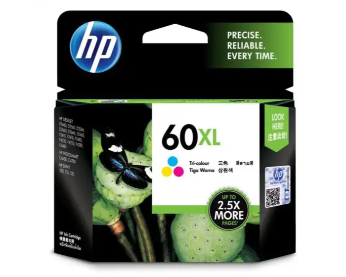 CC644WA HP 60XL Tri-Color Ink Cartridge