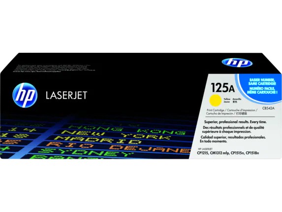 CB542A HP LaserJet CP1215/1515 Yellow Crtg