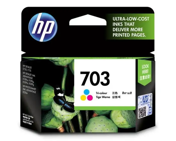 CD888AA HP 703 Tri-color Ink Cartridge