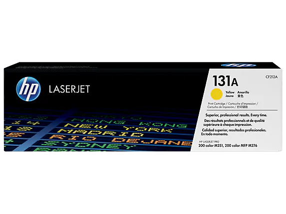 CF212A HP LaserJet Pro M251/M276 Yellow Crtg