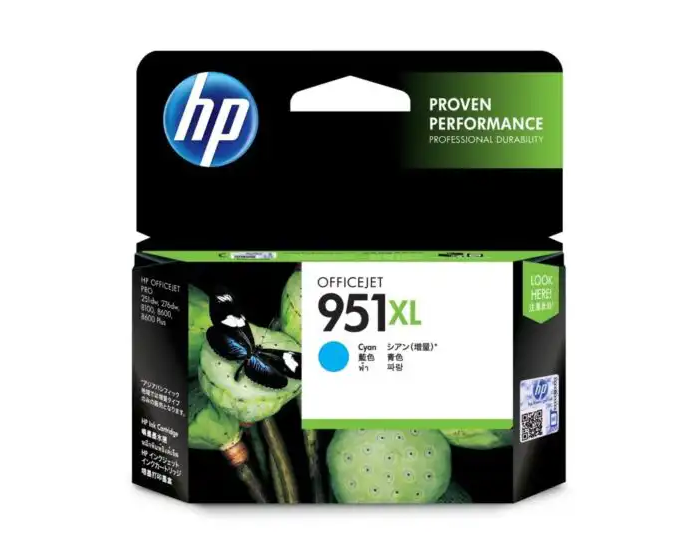 CN046AA HP 951XL Cyan Officejet Ink Cartridge