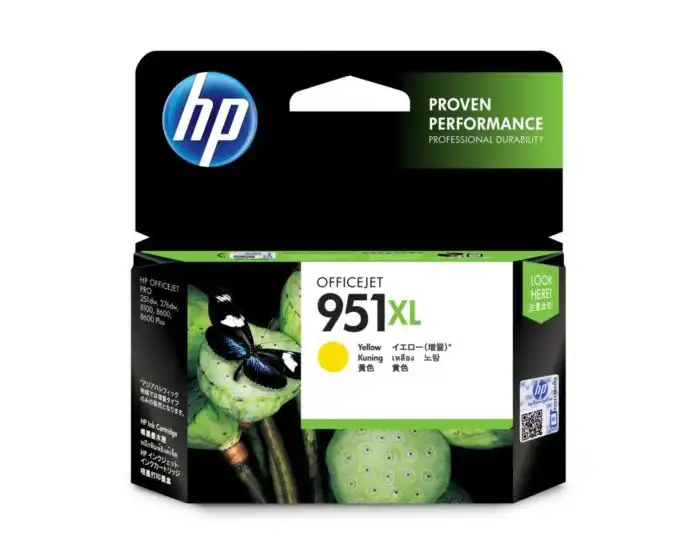 CN048AA HP 951XL Yellow Officejet Ink Cartridge