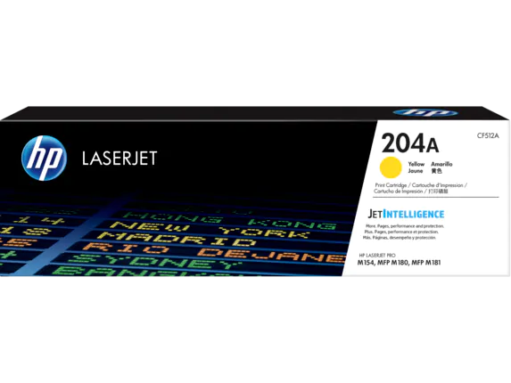 CF512A HP 204A Yellow LaserJet Toner (JetIntelligence)