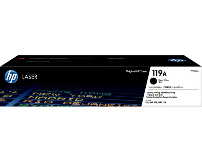 W2090A HP 119A Black Original Laser Toner Crtg