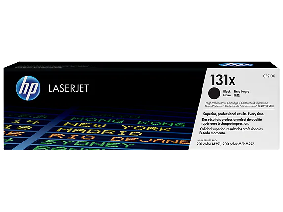 CF210X HP LaserJet Pro M251/M276 Black Ccartridge