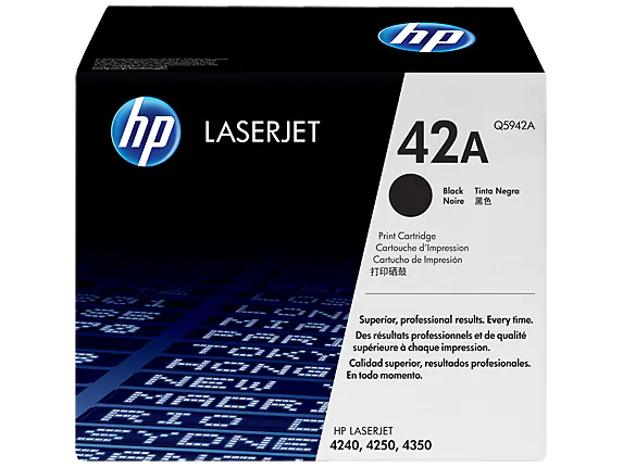 Q5942A HP 42A Black Laserjet 4250 /4350 Cartridge