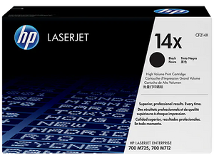 CF214X HP 14X LaserJet 700 MFP M712 High Cap Black Cartridge