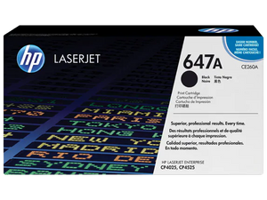 CE260A HP 647A LaserJet CP4025/4525 Black Cartridge