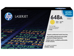 CE262A HP 648A LaserJet CP4025/4525 Yellow Print Cartridge