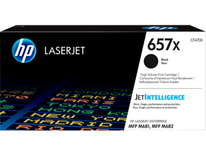 CF470X HP 657X Black Original LaserJet Toner Cartridge