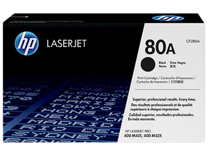 CF280A HP 80A LaserJet Pro M401/ M425 Black Cartridge