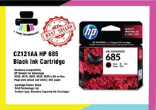 Load image into Gallery viewer, CZ121AA HP 685 Black Ink Cartridge

